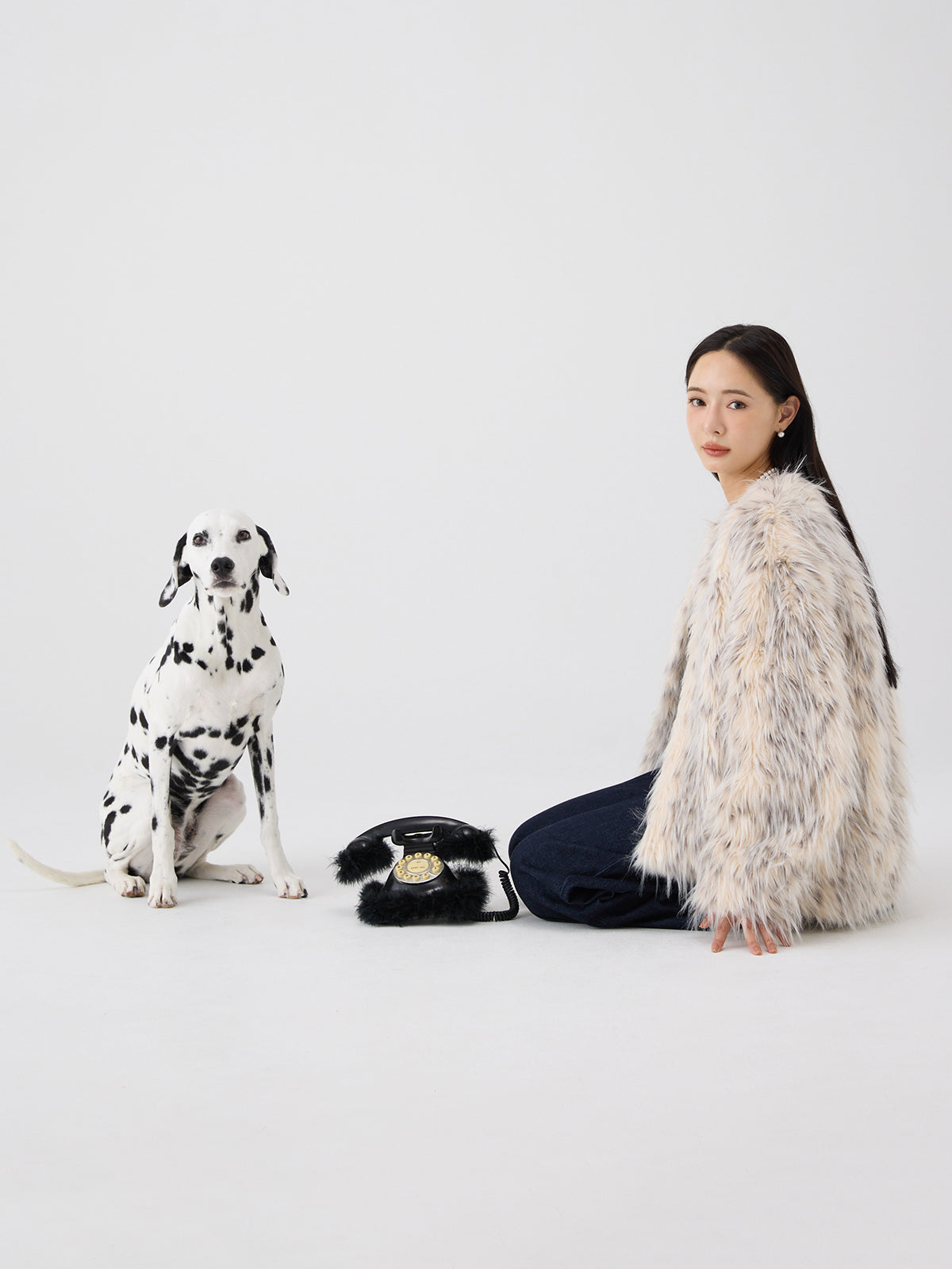 MODEL:165cm／COLOR:INDIGO／SIZE:23