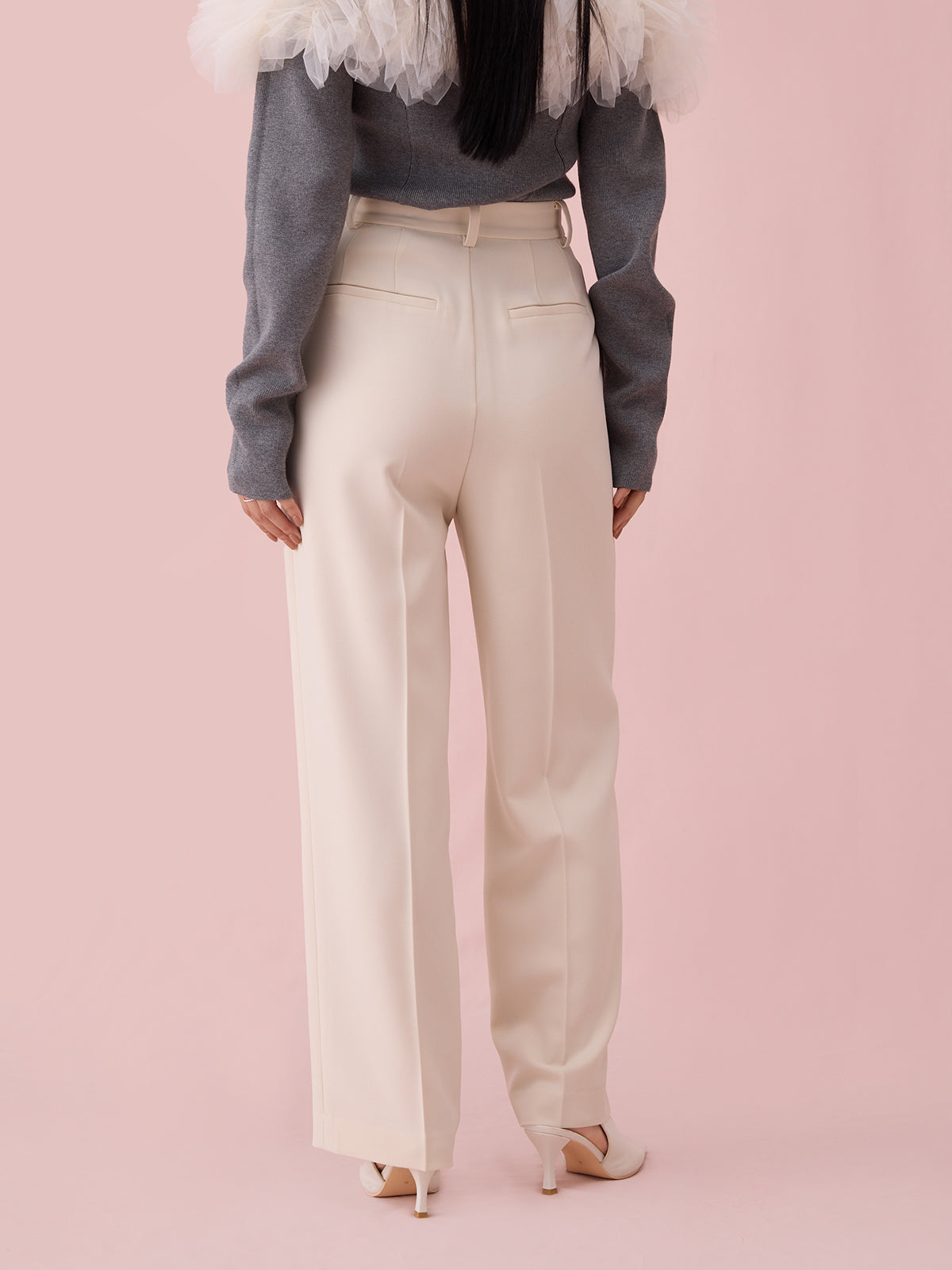 チャームSETセンタープレスパンツ