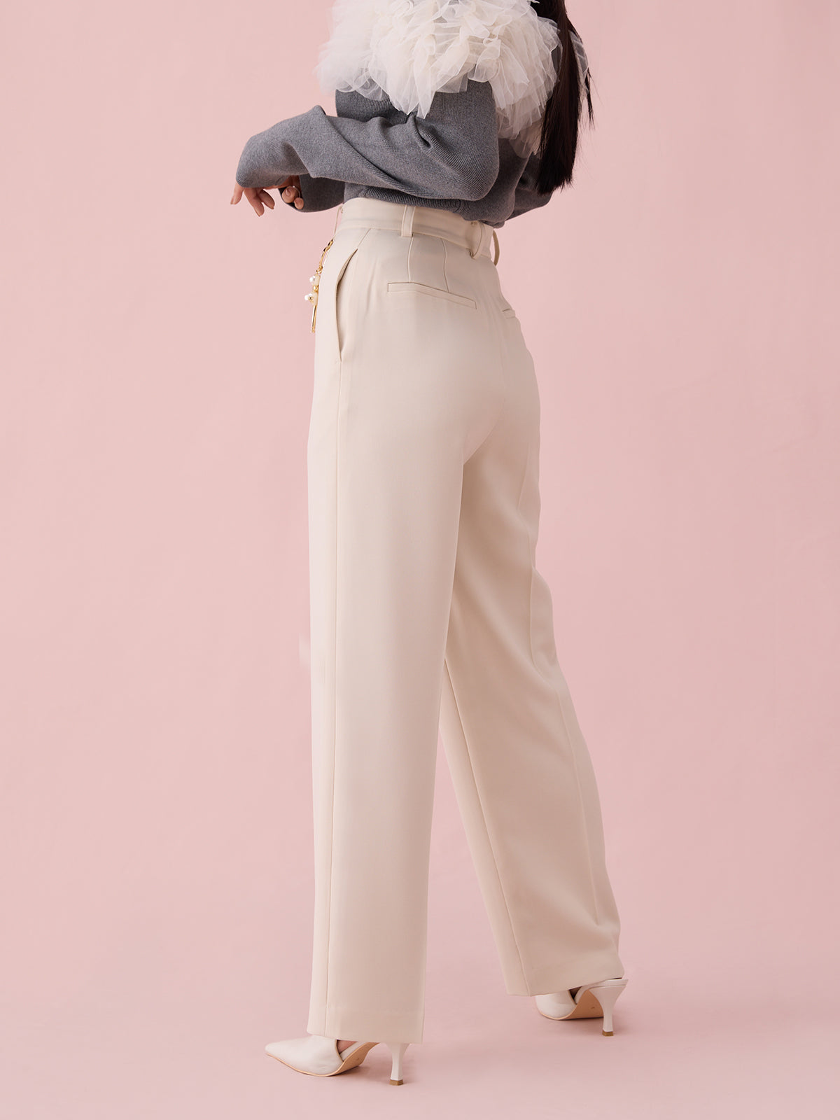 チャームSETセンタープレスパンツ