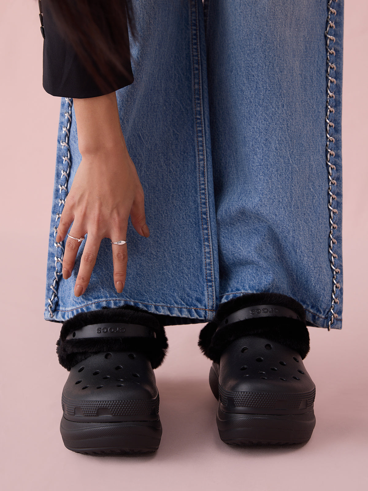 【crocs】BAE LINED CLOG