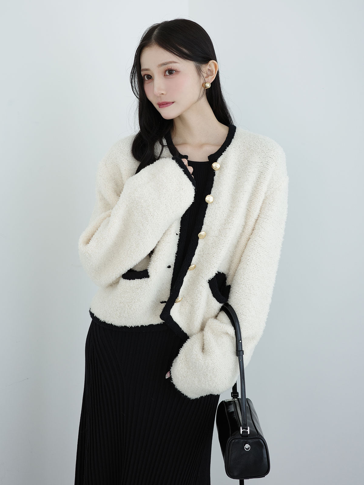 MODEL:160cm／COLOR:MIX／SIZE:F