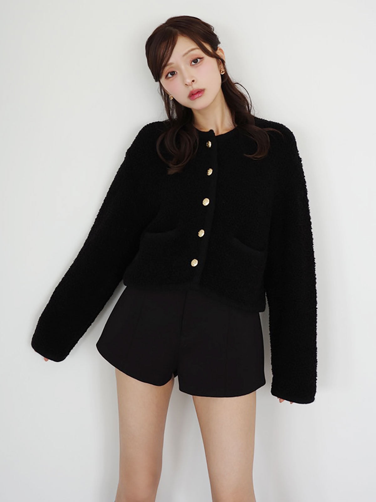 TEDDY KNIT JACKET