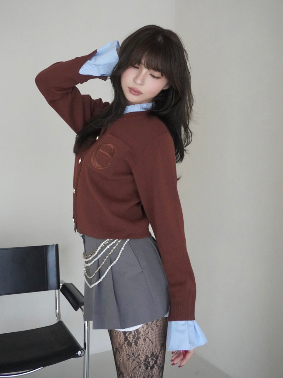 eimy レイヤードプリーツミニスカート レイヤードプリーツミニスカート（ミニスカート）｜EIMY ISTOIRE