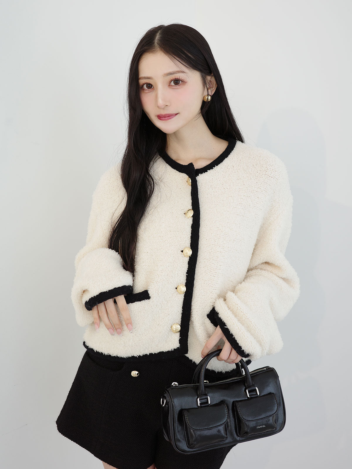 MODEL:160cm／COLOR:MIX／SIZE:F