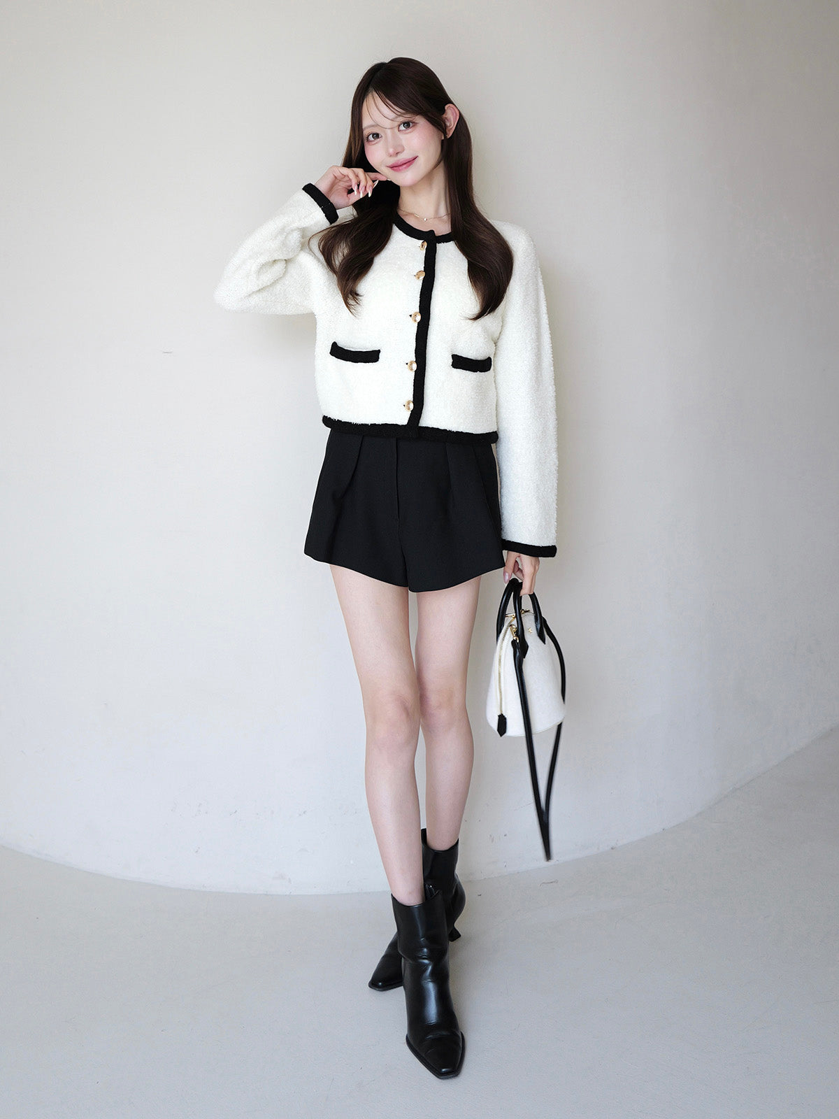 TEDDY KNIT JACKET