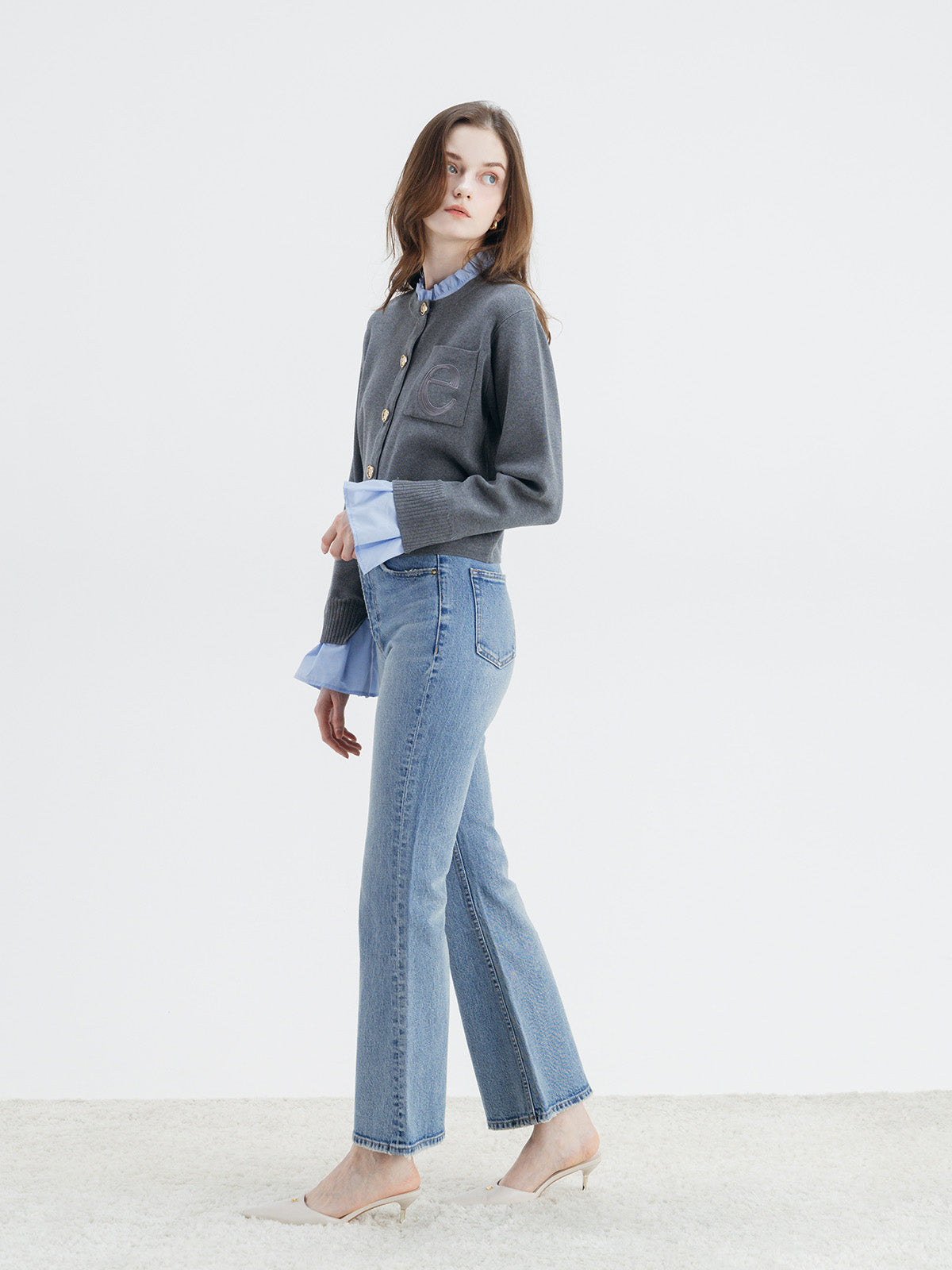 STRECH FLARE DENIM