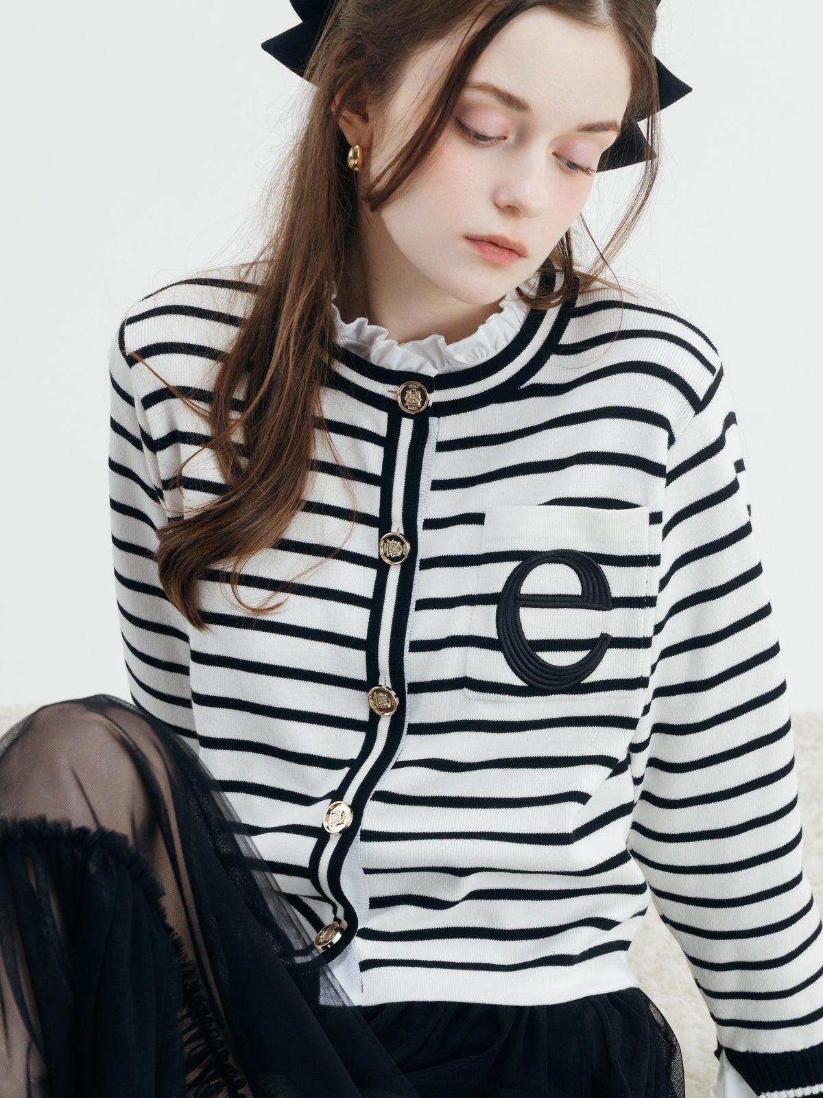 COLOR：WHITE/BLACK