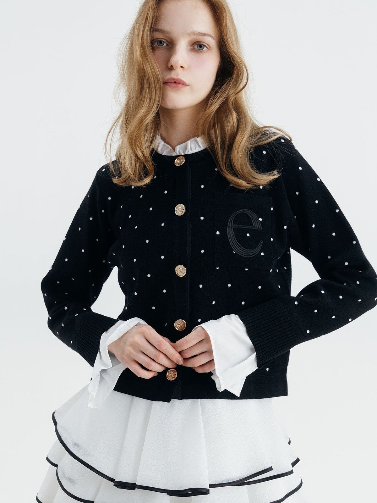 COLOR：DOT/BLACK