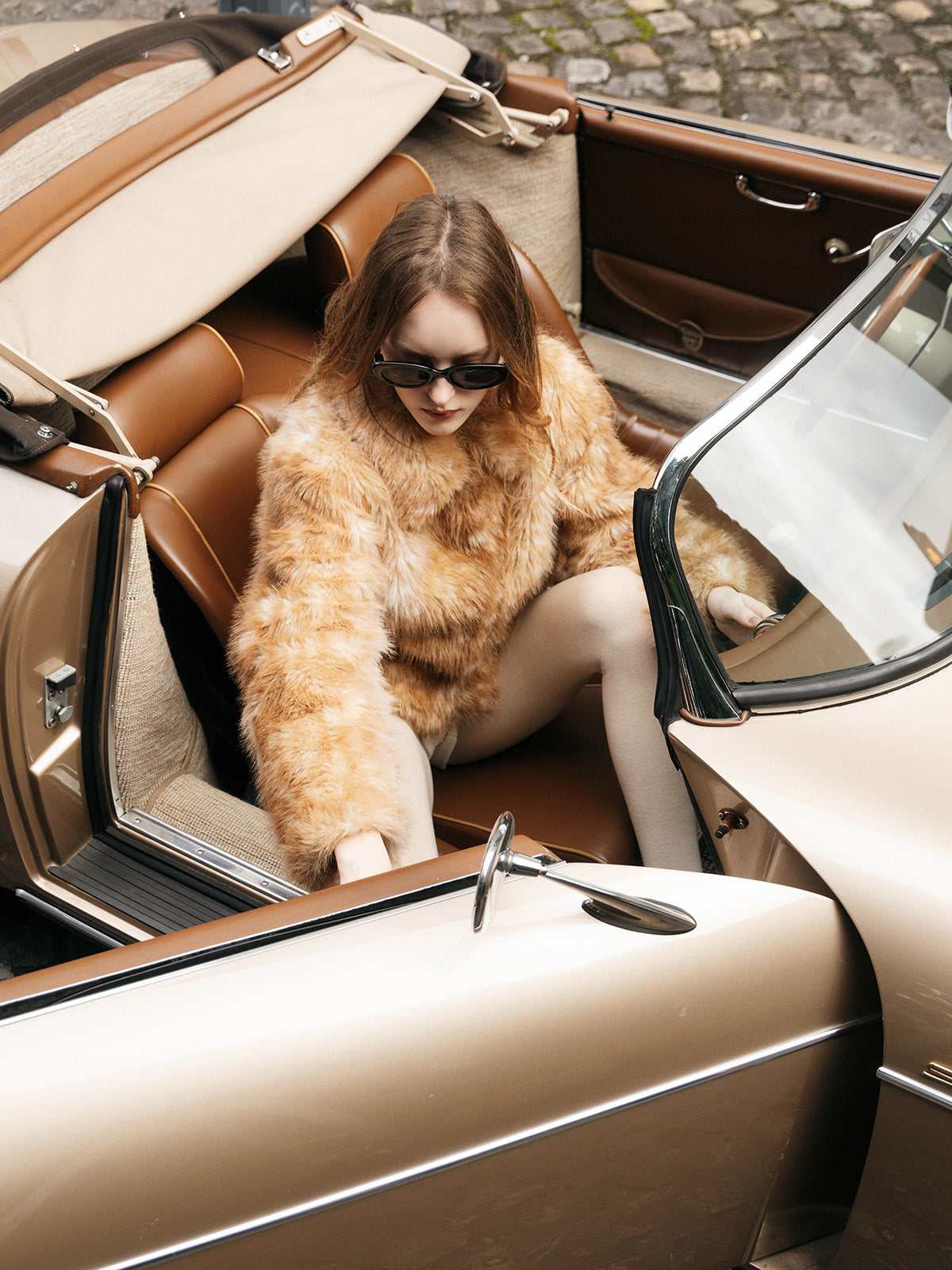 BANBI FAUX FUR JACKET