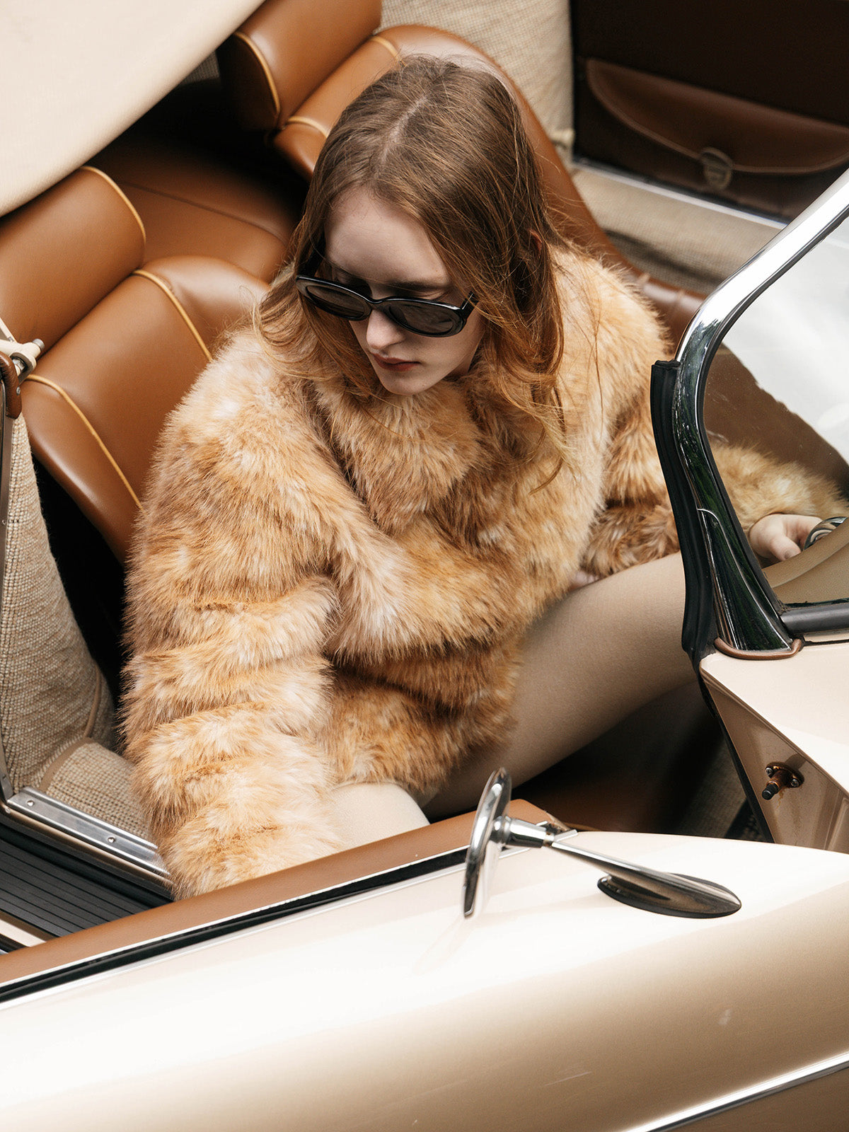 BANBI FAUX FUR JACKET