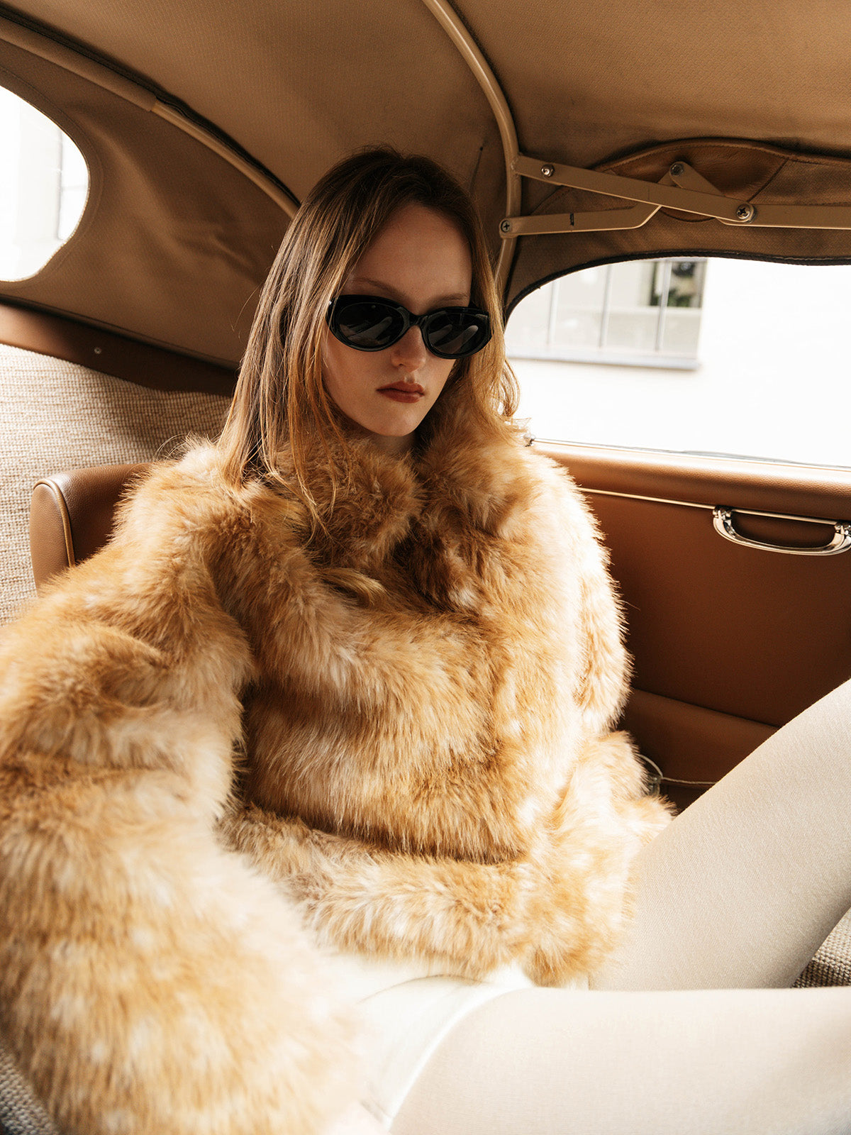 BANBI FAUX FUR JACKET