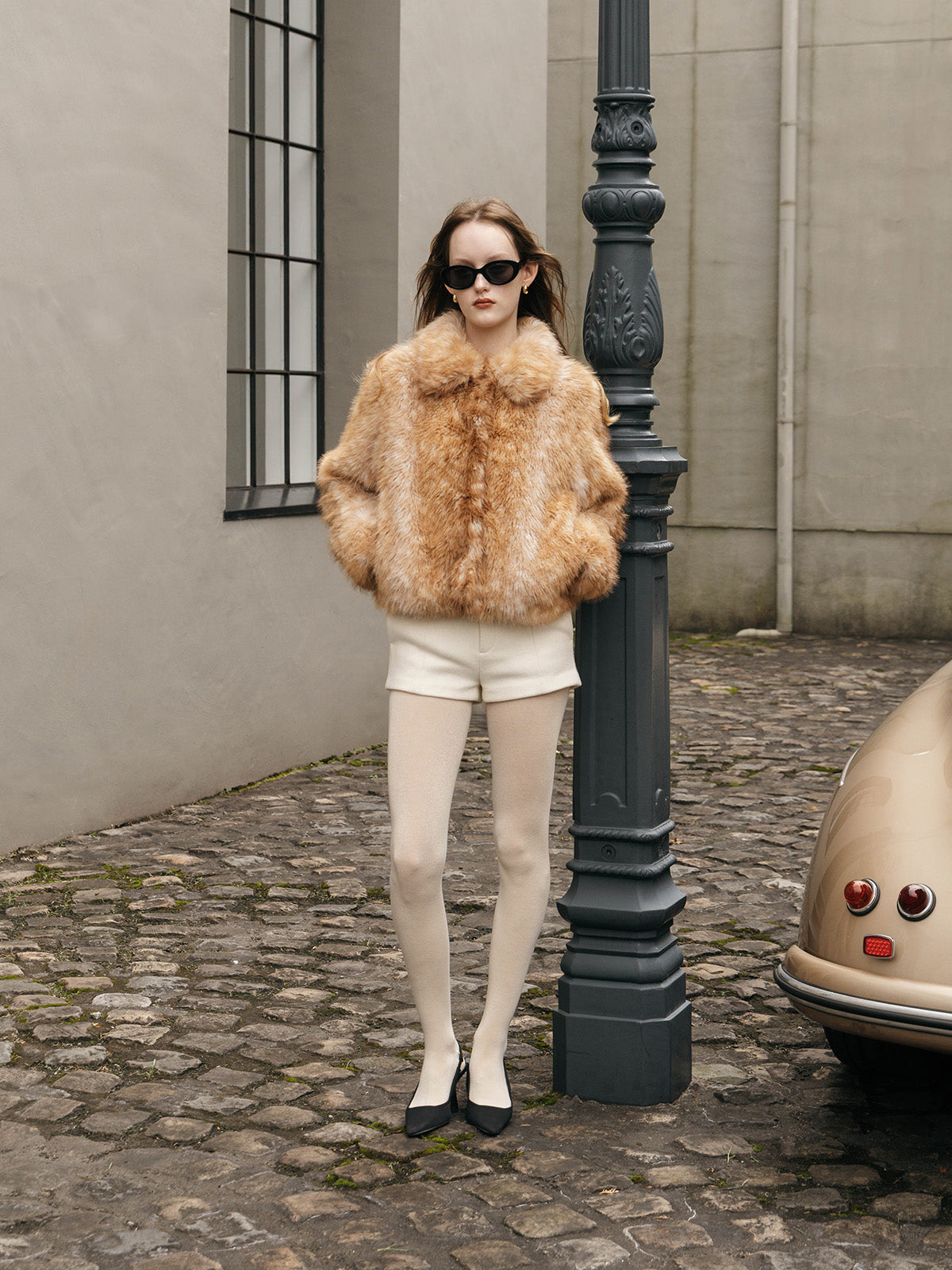 BANBI FAUX FUR JACKET