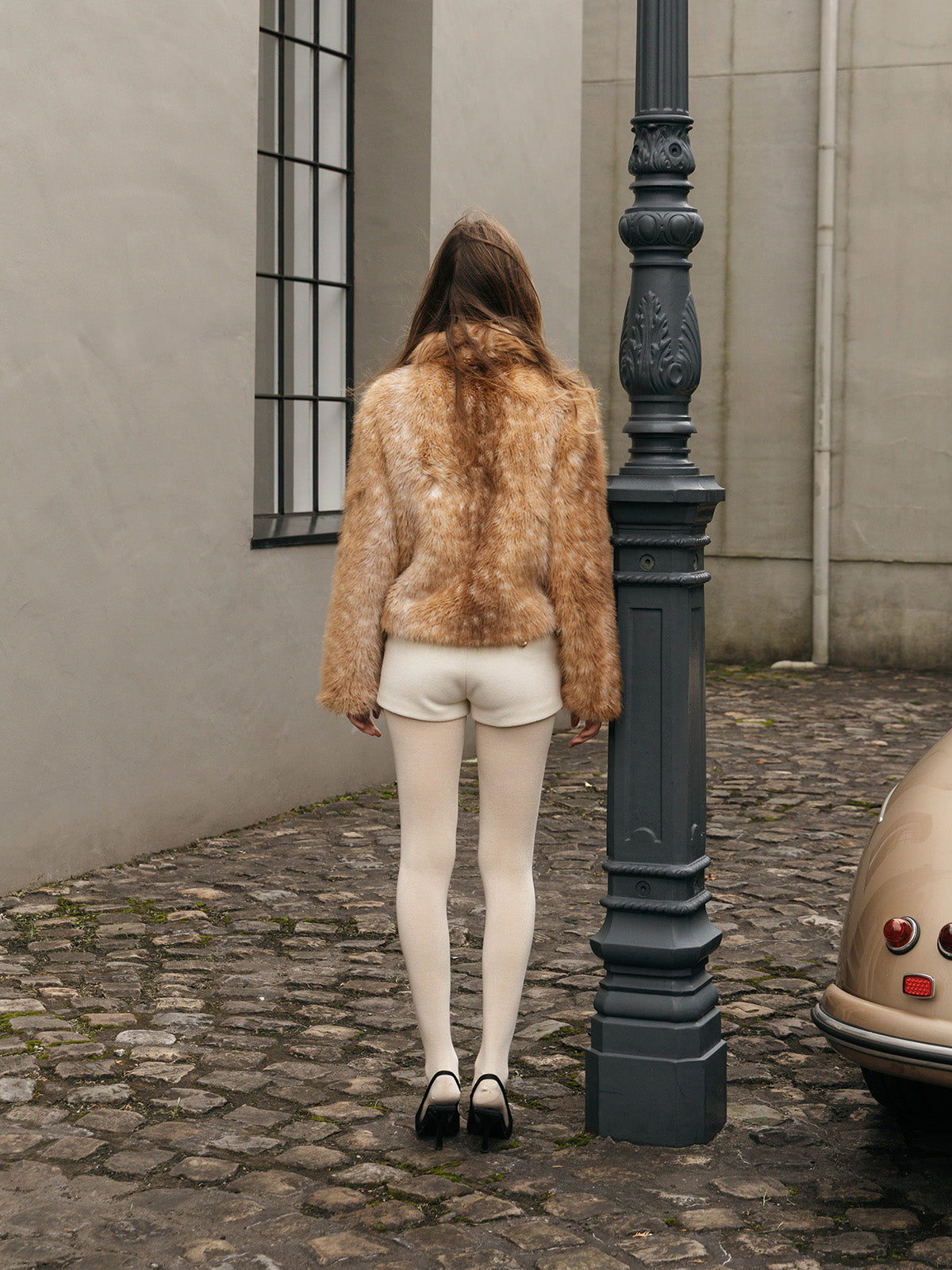 BANBI FAUX FUR JACKET