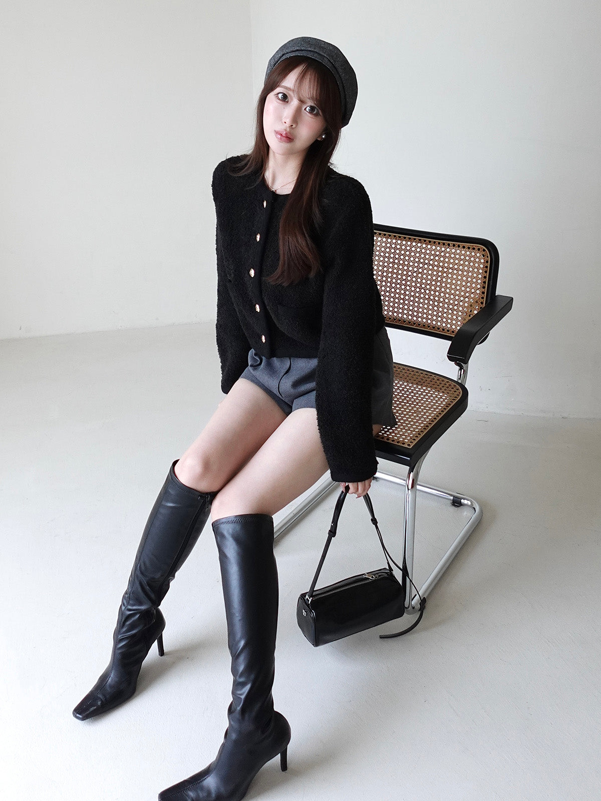 TEDDY KNIT JACKET