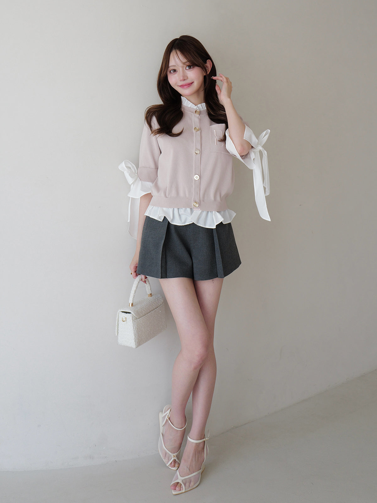 【26SS ver.】PAPILLON ATTACHED CARDIGAN