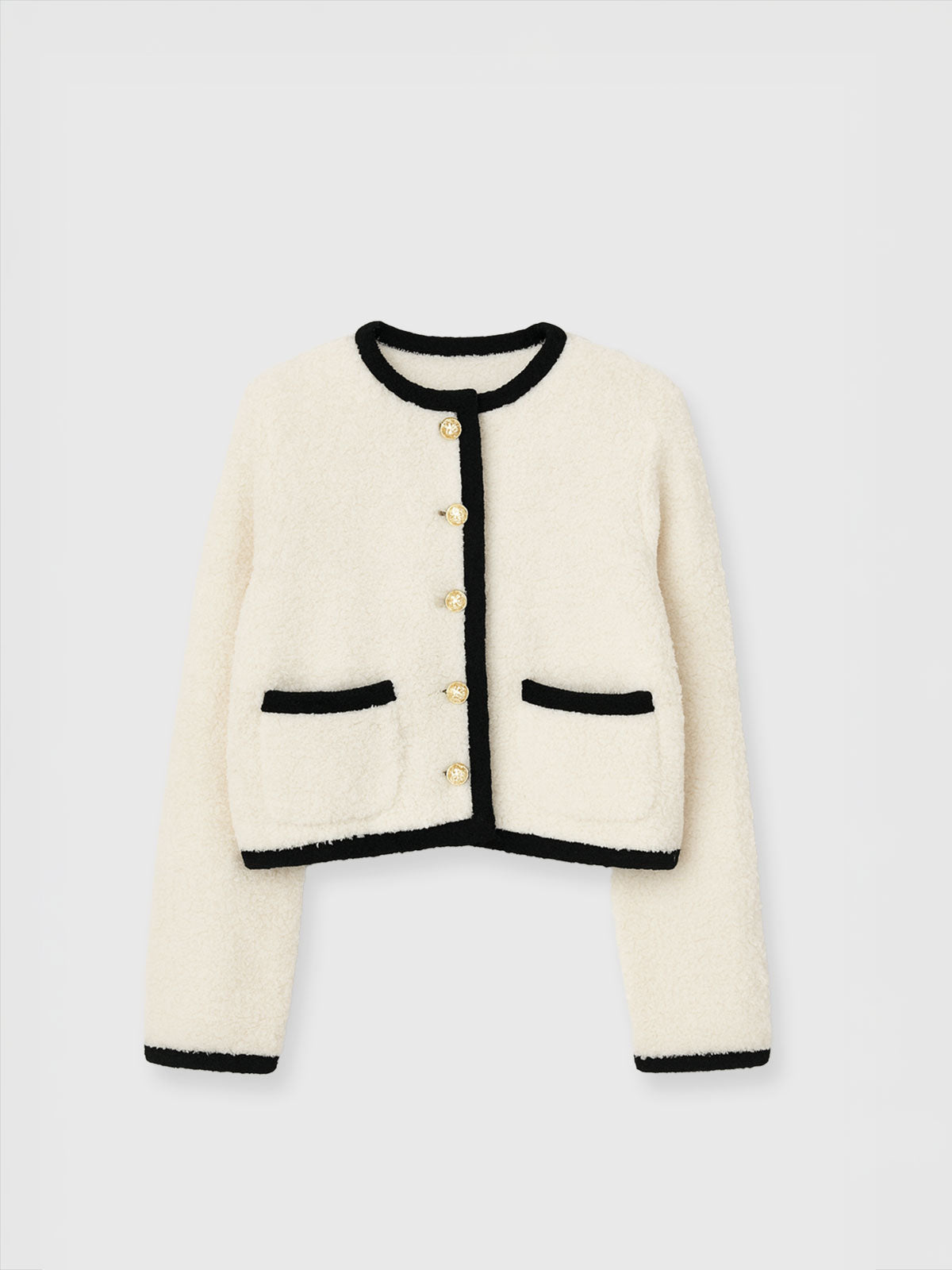 TEDDY KNIT JACKET