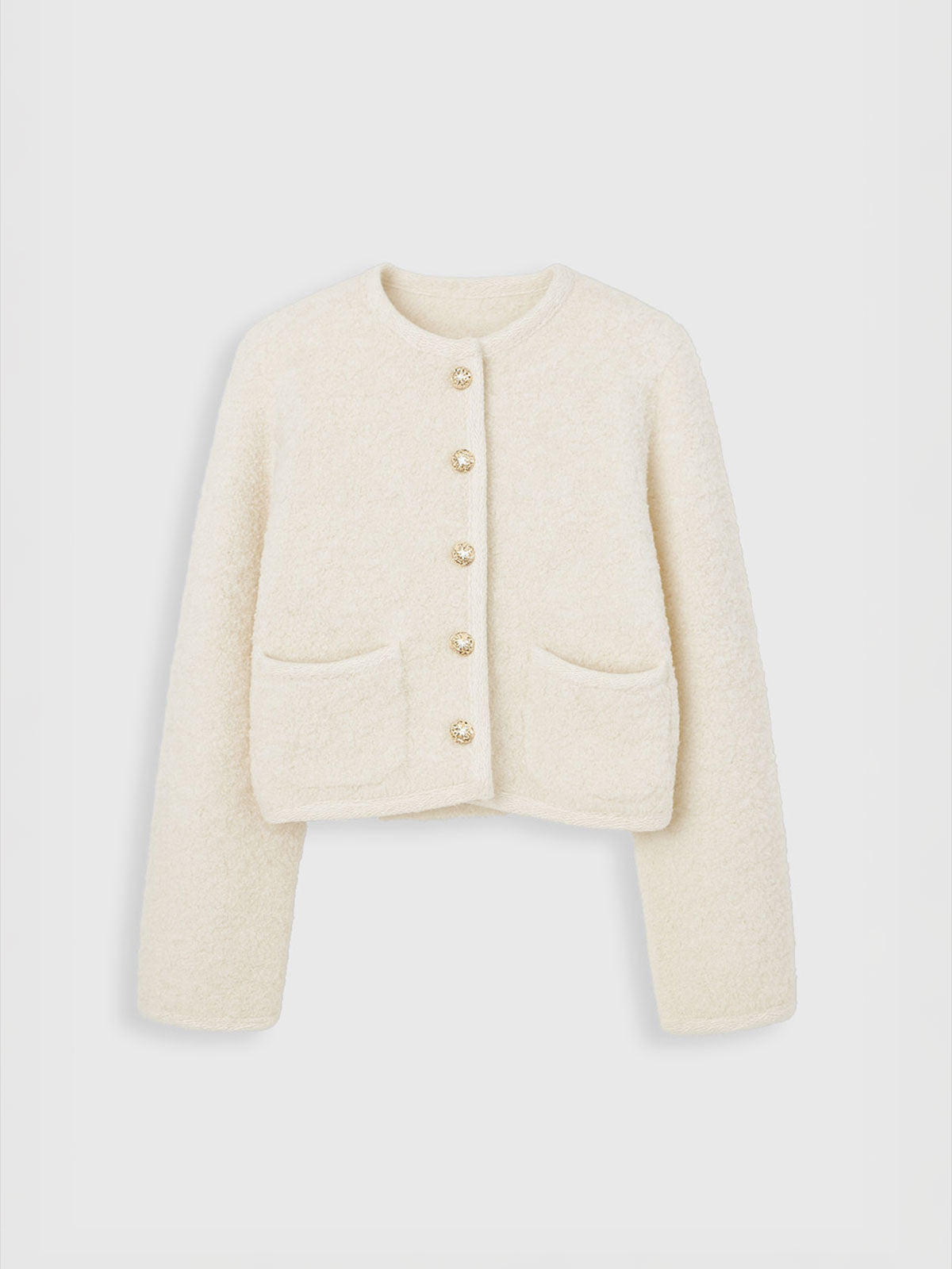 TEDDY KNIT JACKET