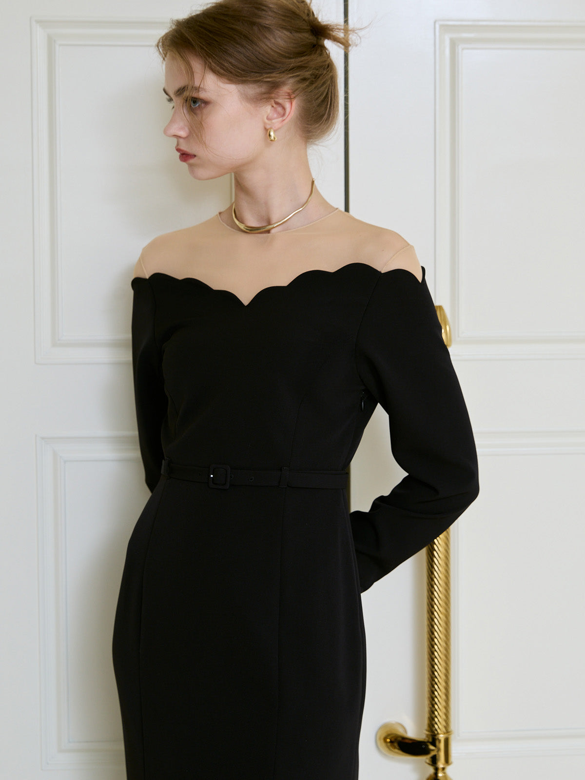 スカラシアーチュールドッキングドレス