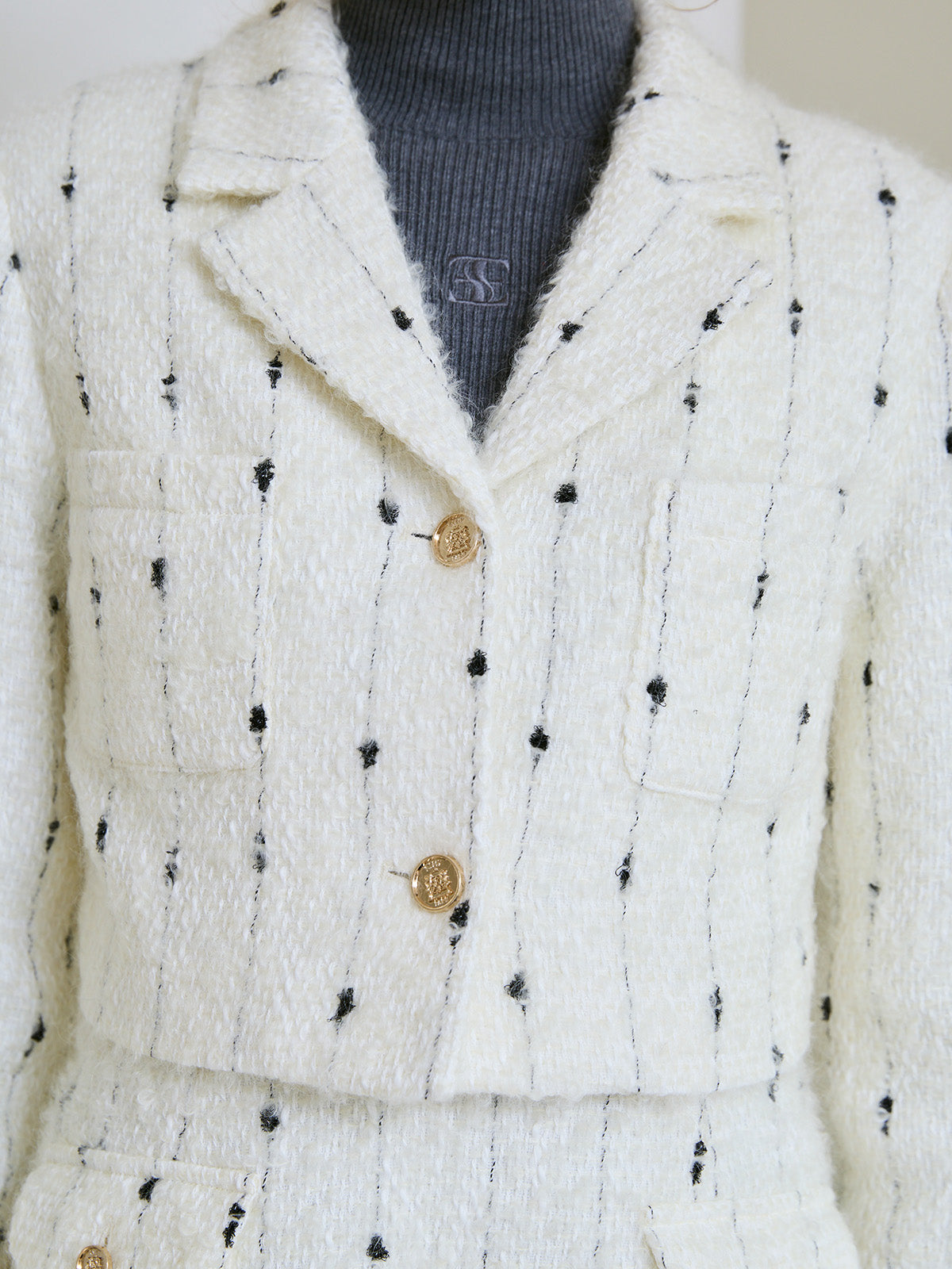 キャンディーツイードショートジャケット