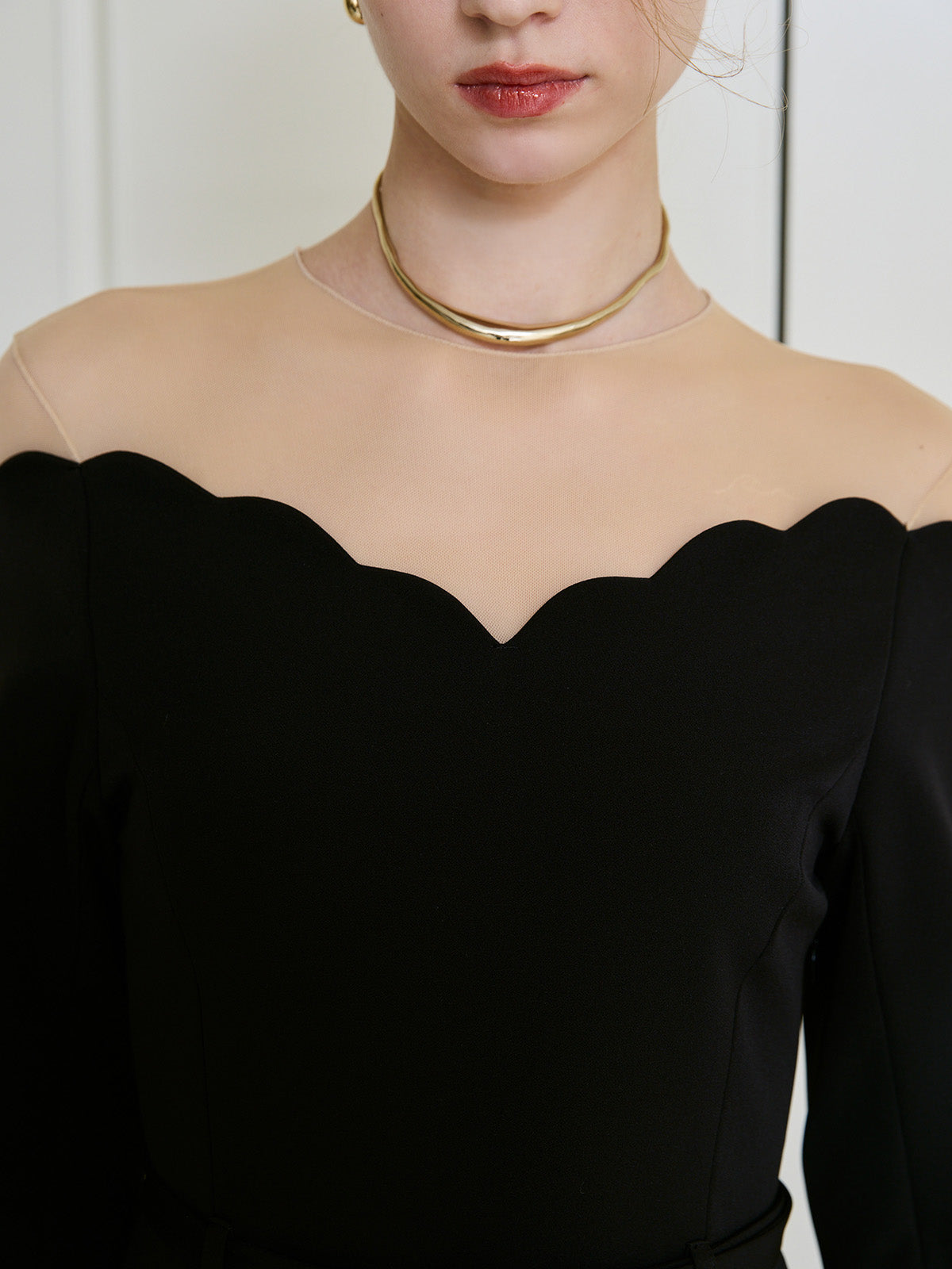 スカラシアーチュールドッキングドレス