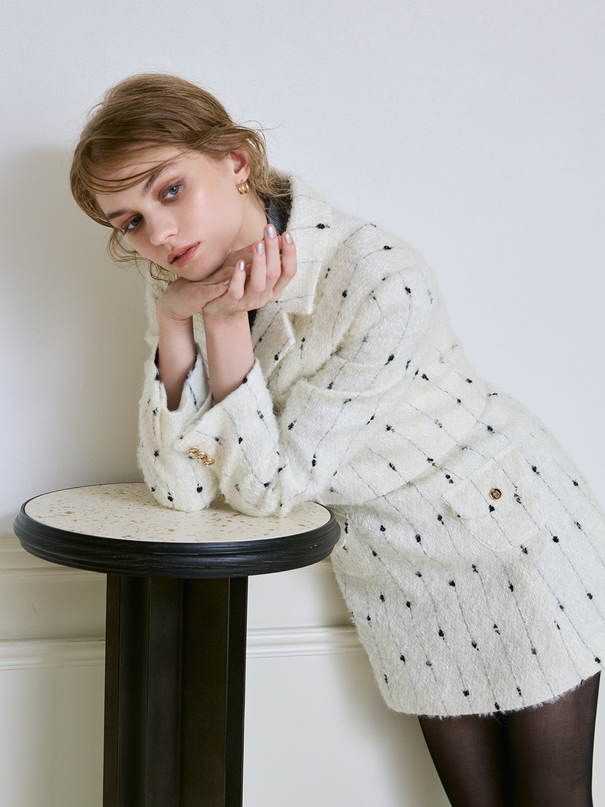 キャンディーツイードショートジャケット