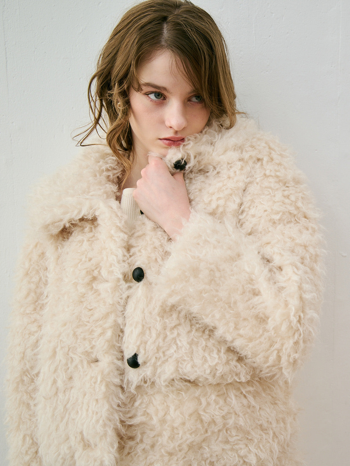 ECOPEL  FAUX FUR JACKET