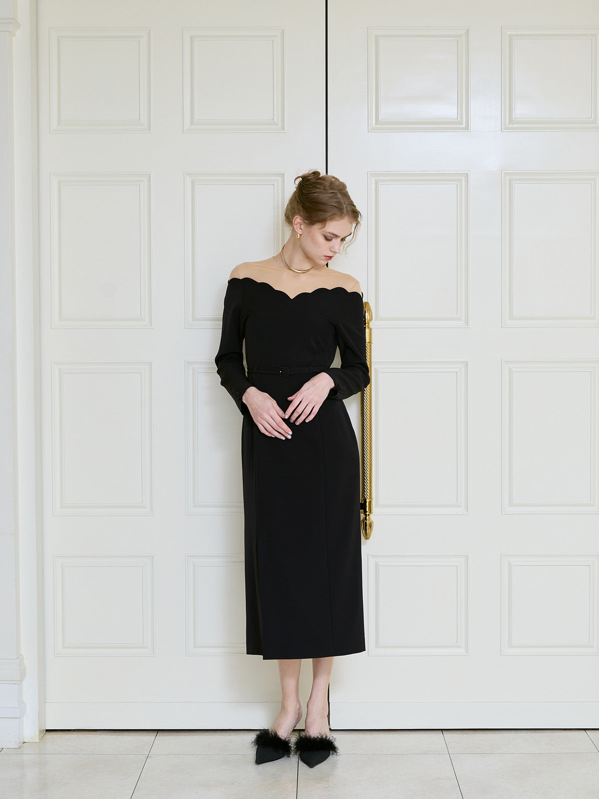 スカラシアーチュールドッキングドレス