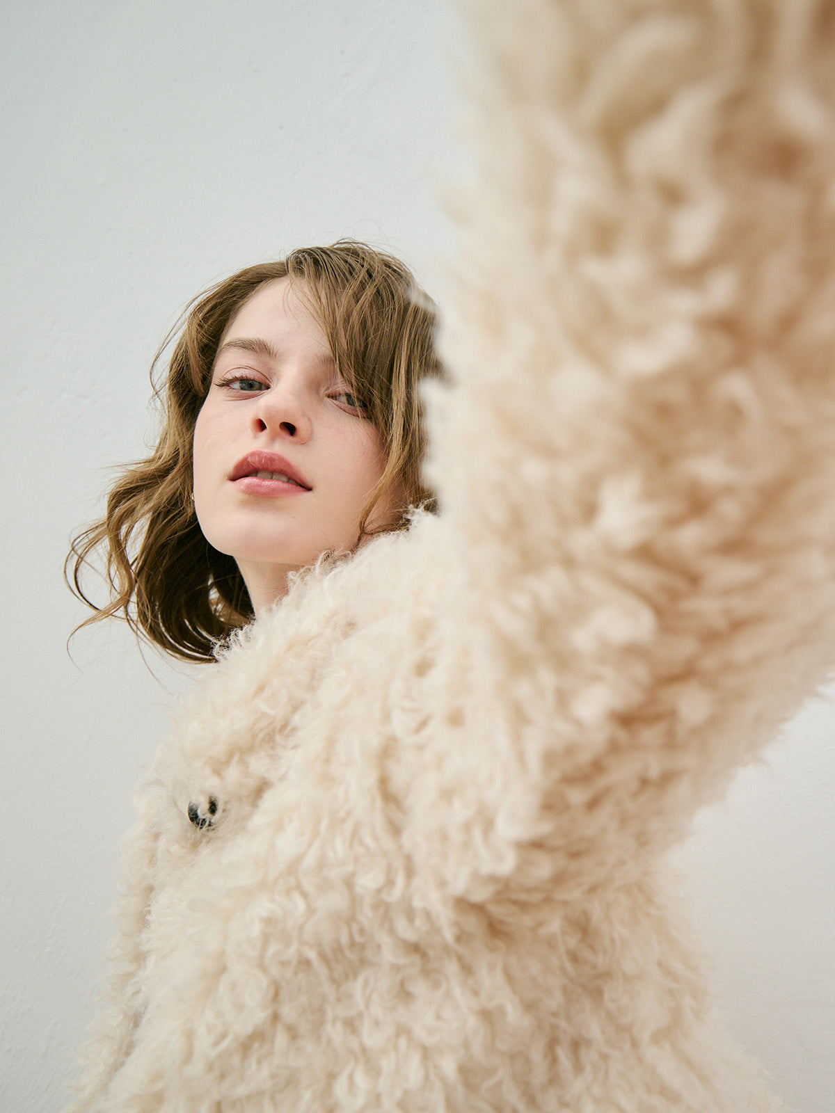 ECOPEL  FAUX FUR JACKET