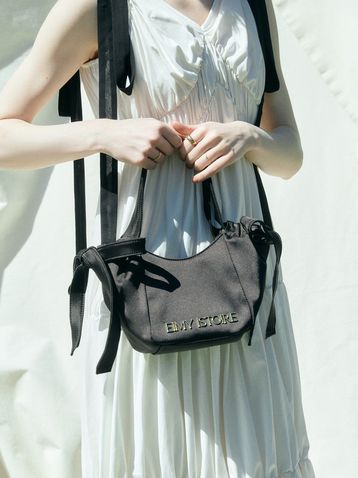 EIMY SIGNATURE RIBBON BAG