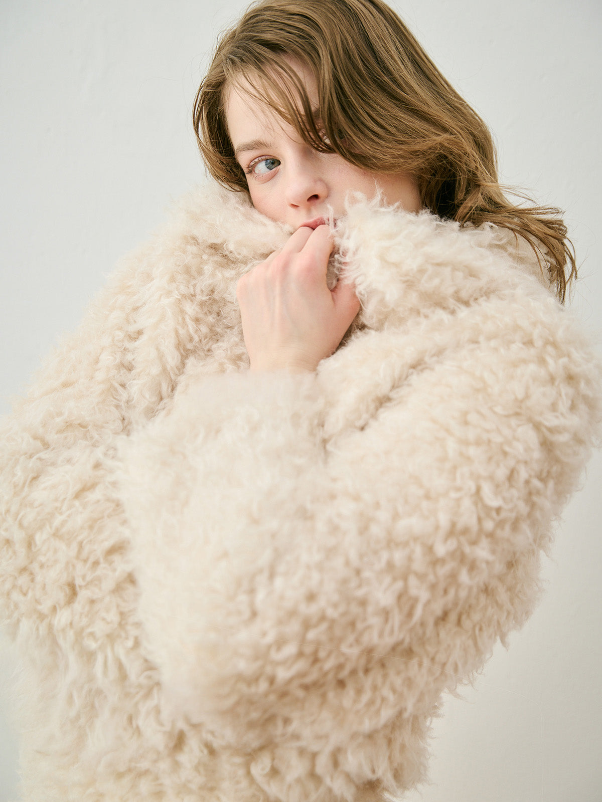 ECOPEL  FAUX FUR JACKET