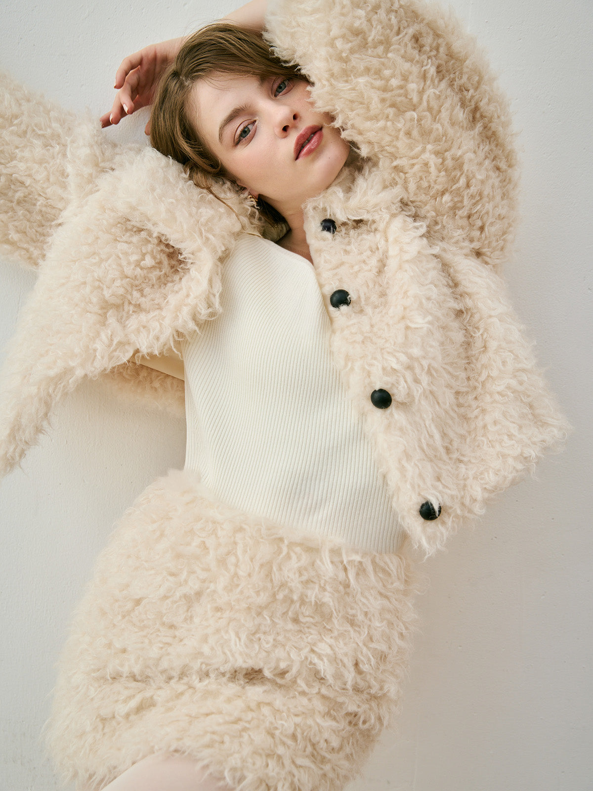 ECOPEL FAUX FUR JACKET