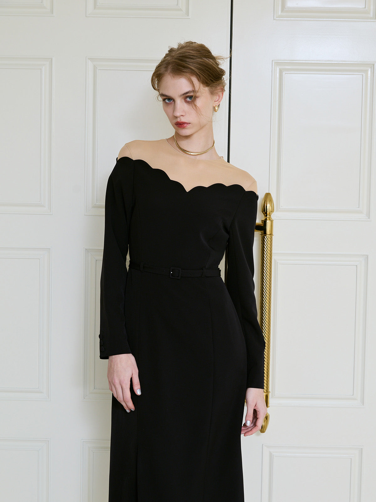 スカラシアーチュールドッキングドレス