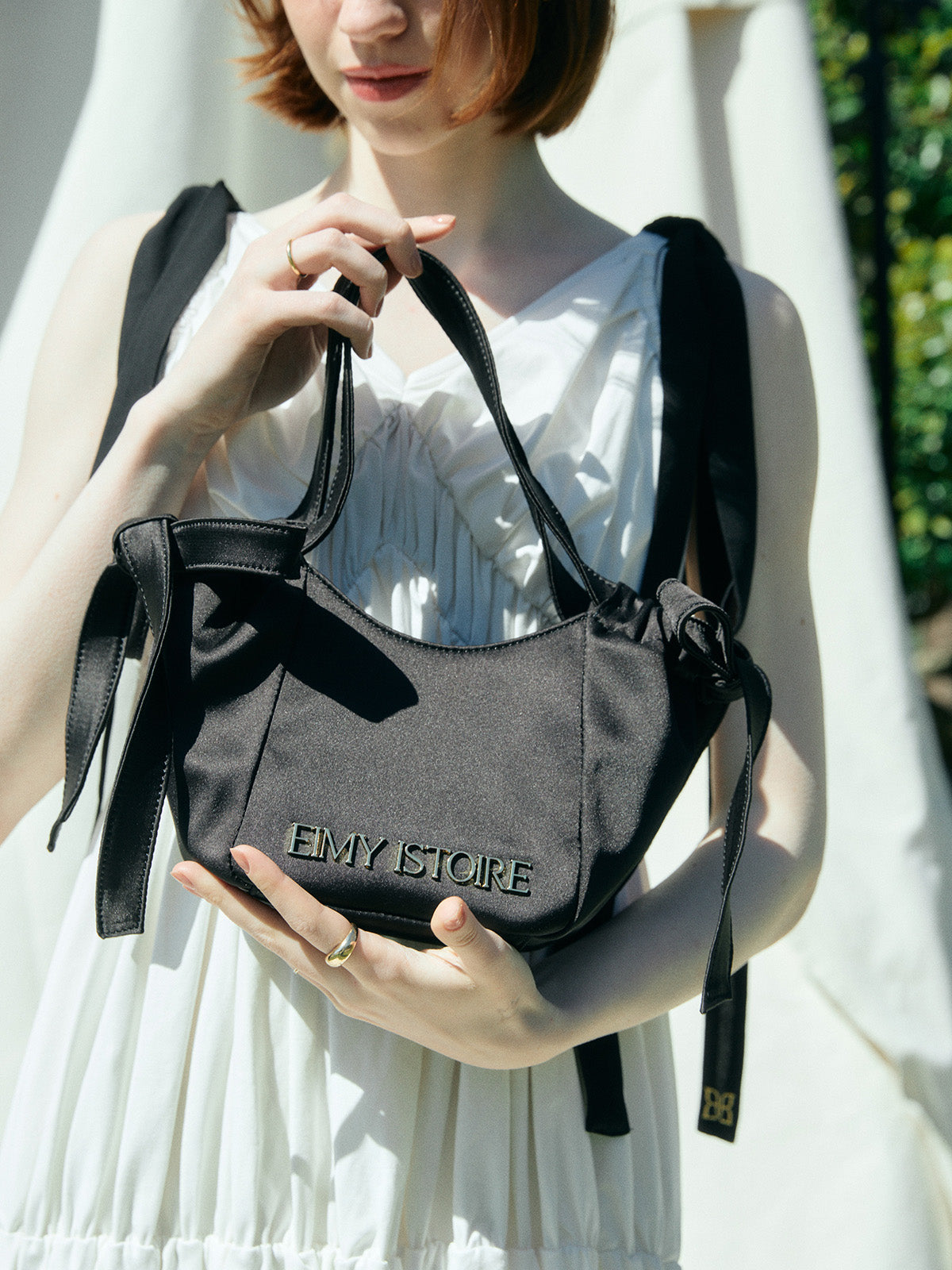 EIMY SIGNATURE RIBBON BAG