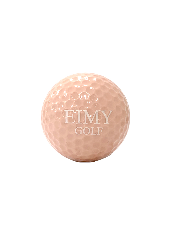 EIMY GOLF ゴルフボール3個セット【クリアモノグラム】(F PINK): 雑貨・小物