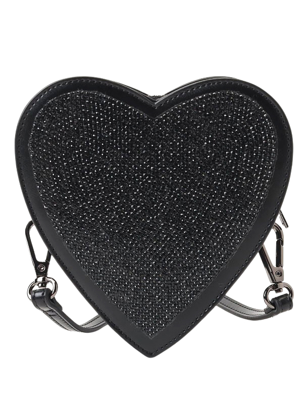 heart glitter mini bag(F WHITE): 雑貨・小物