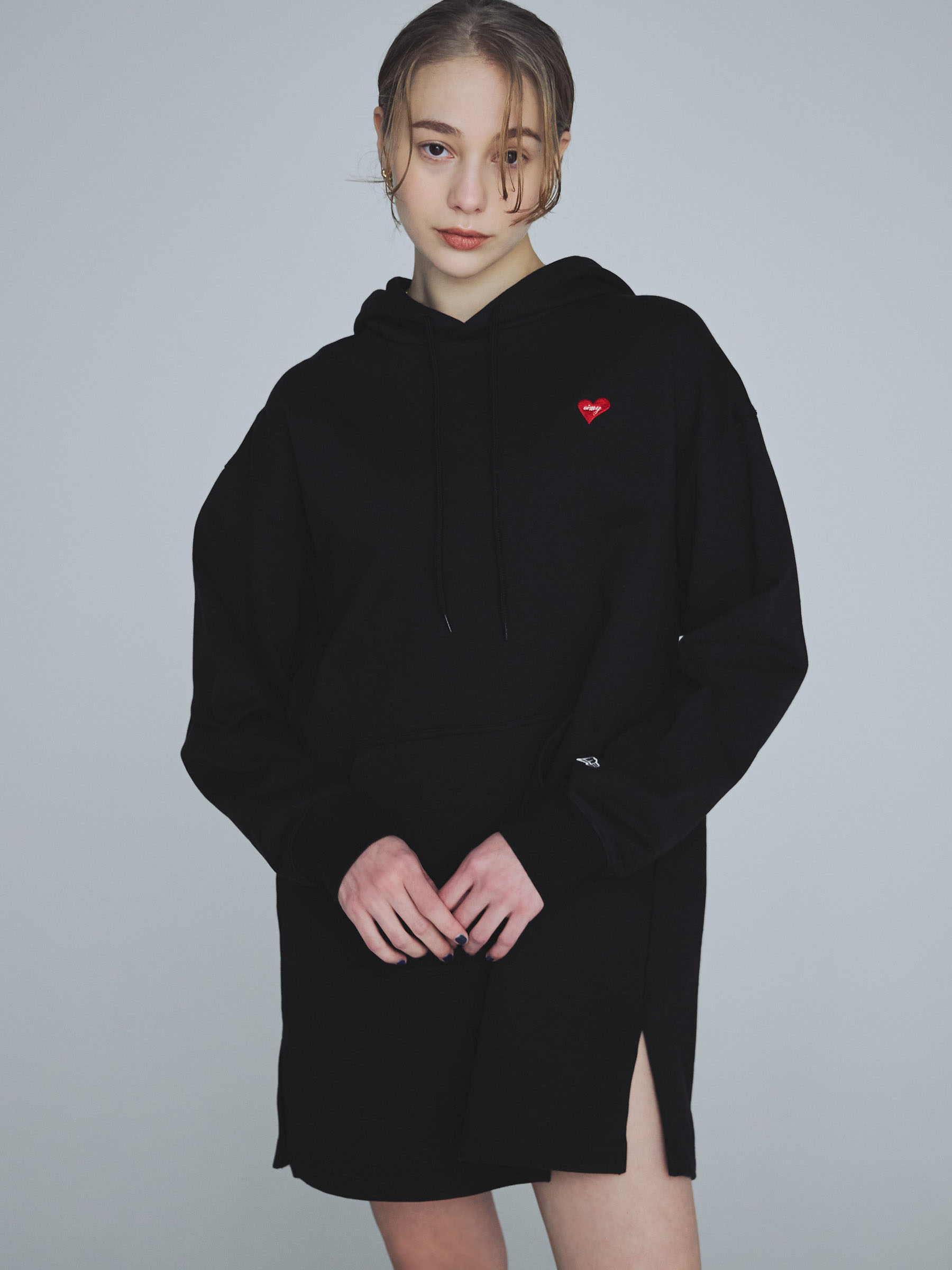 NEW ERAコラボ Sweat Pullover Hoodie one-piece