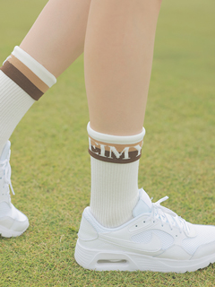 EIMYロゴソックス(F WHITE): EIMY GOLF