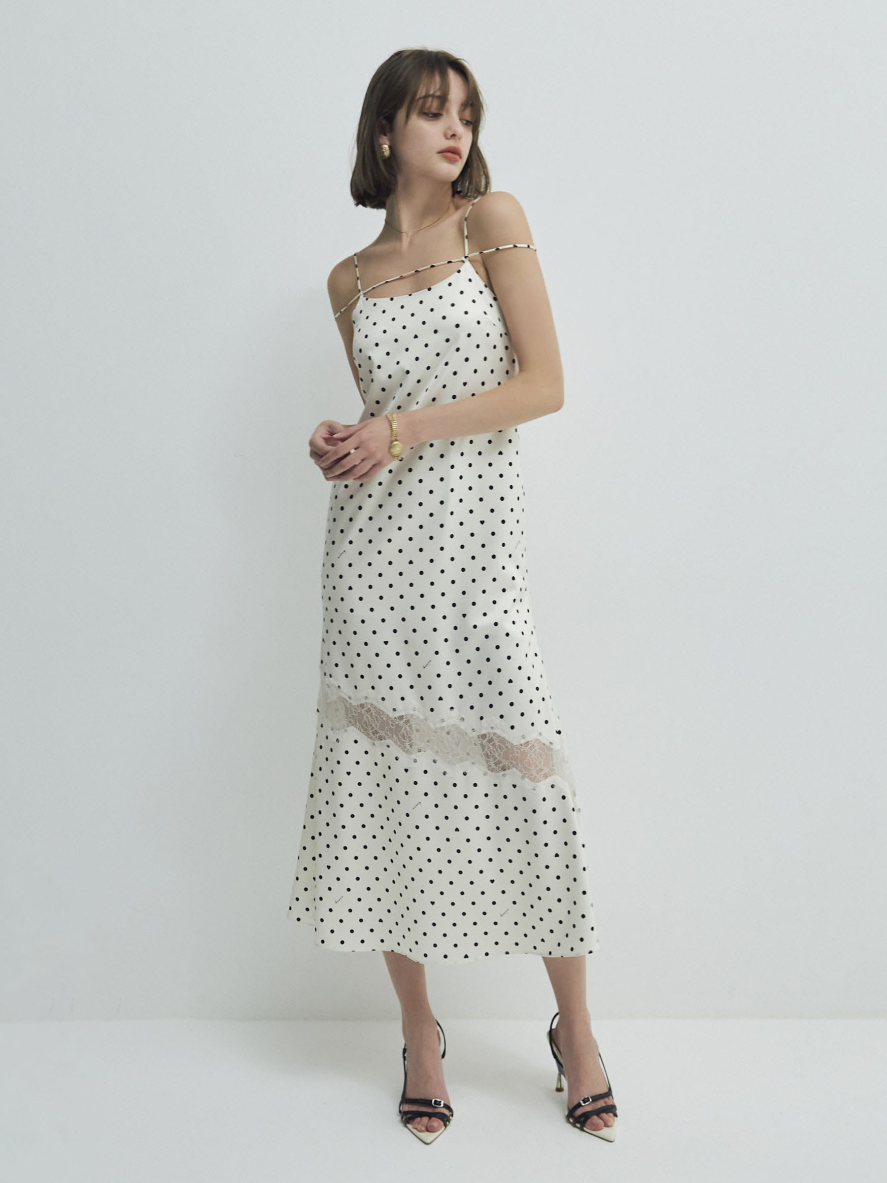 dot eimyキャミワンピース(XS IVORY): ONEPIECE