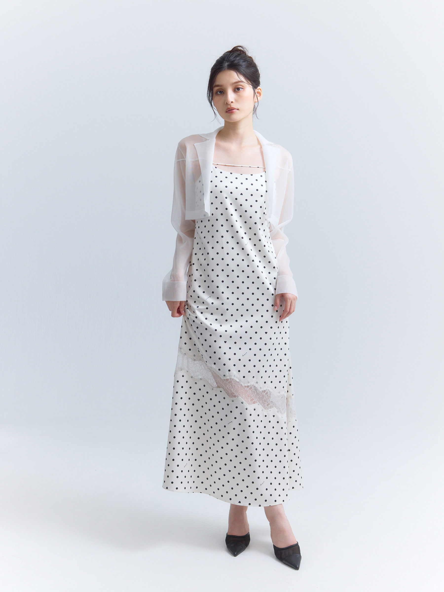 dot eimyキャミワンピース(XS IVORY): ONEPIECE